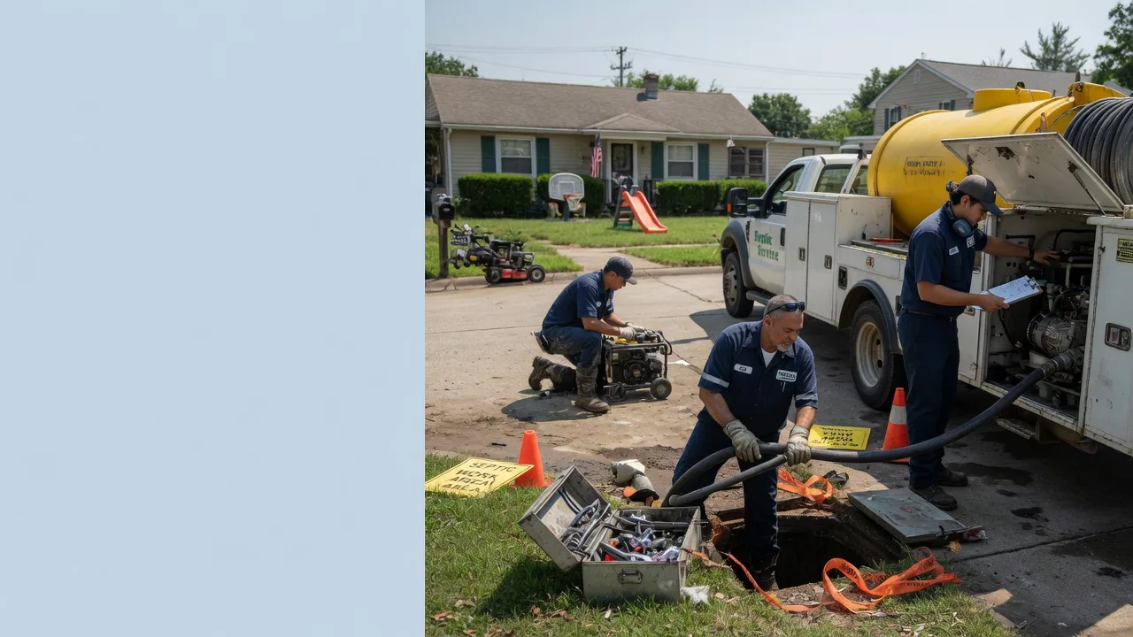 Septic Tank Pumping in Palos Heights, IL near me